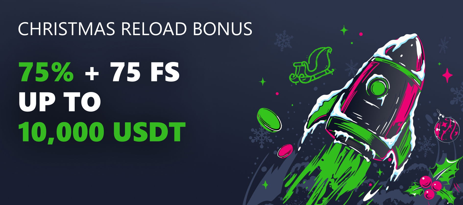 Christmas Reload Bonus