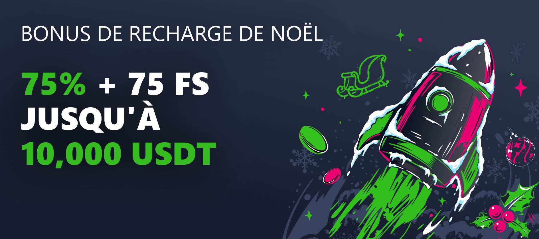 Bonus de Recharge de Noël