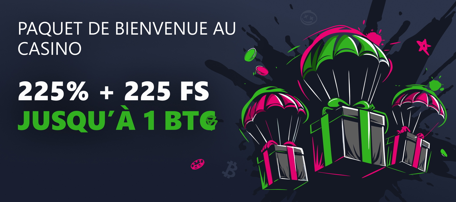 Paquet De Bienvenue Au Casino